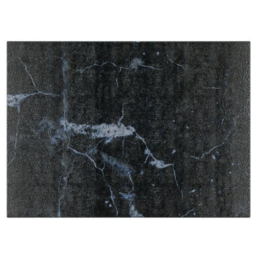 Zwart marmerpatroon snijplank (Voorkant)