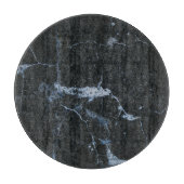 Zwart marmerpatroon snijplank (Voorkant)