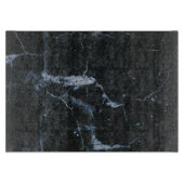 Zwart marmerpatroon snijplank (Voorkant)