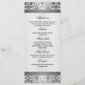 Zwart masker in zilvergrijs menu (Achterkant)