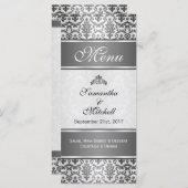 Zwart masker in zilvergrijs menu (Voorkant / Achterkant)