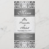 Zwart masker in zilvergrijs menu (Voorkant)