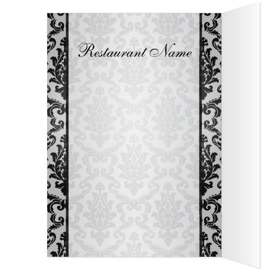 Zwart masker op een zilveren achtergrondmenu (Binnen (Links))