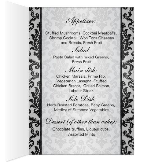 Zwart masker op een zilveren achtergrondmenu (Binnen (Rechts))