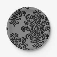 Zwart masker op grijs patroon