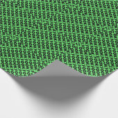 Zwart mat inpakpapier (Hoek)