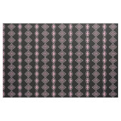 Zwart Mauve en Roze Patterned Stof (Yard (91,4 cm))