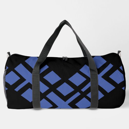 Zwart Medium Blauw Plunjezak (Achterkant)