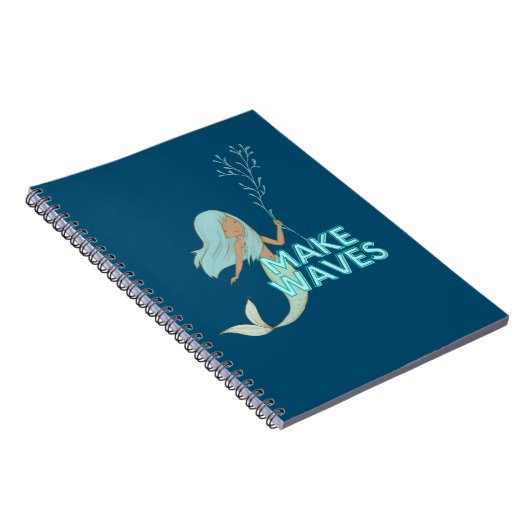 Zwart Meermin Dagboek Notitieboek (Rechterzijde)