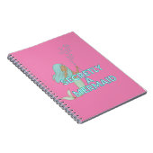 Zwart Meermin Dagboek Notitieboek (Rechterzijde)