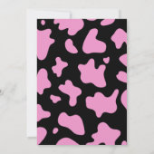 Zwart Meisje Afgerond Eerste Rodeo 1e Verjaardagsf Kaart (Achterkant)