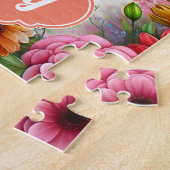 Zwart meisje Afrikaans Amerikaans met Afro Legpuzzel (Zijkant)