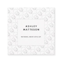 Zwart meisje Afro Natural Hair Stylist White Black