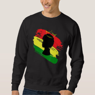 Zwart meisje Magic African Queen Melanin Girl Powe Trui
