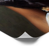  zwart meisje prinses kunst poster (Hoek)