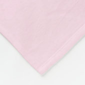 Zwart Meisje Roze Ballerina Ballet Fleece Deken (Hoek)