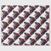 Zwart meisje wat meme cadeaupapier (Vlak)