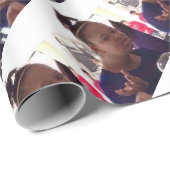 Zwart meisje wat meme cadeaupapier (Rol Hoek)