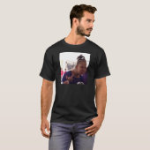 Zwart meisje wat meme t-shirt (Voorkant volledig)