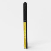 Zwart met goudpanelen Case-Mate iPhone case (Achterkant/links)
