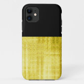 Zwart met goudpanelen Case-Mate iPhone case (Achterkant)
