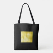 Zwart met goudpanelen - II Tote Bag (Achterkant)