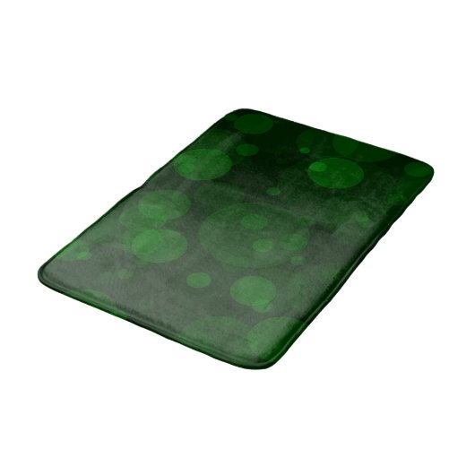Zwart met groene vlekken, badmat (Gekanteld)