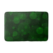Zwart met groene vlekken, badmat (Voorkant)