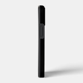 Zwart met lippen telefoonnaam aanpassingsdekking. Case-Mate iPhone case (Achterkant / Rechts)