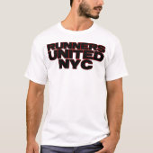 Zwart met rode omtrek t-shirt (Voorkant)