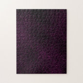 Zwart met roze spatpatroon legpuzzel (Verticaal)