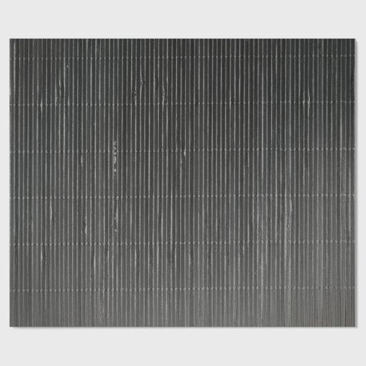 ZWART MET SUBTLE WITTE STRIPES CADEAUPAPIER (Vlak)