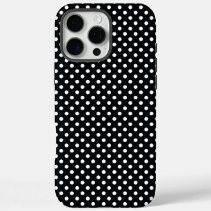 Zwart met witte haarpunten iPhone 16 pro max hoesje