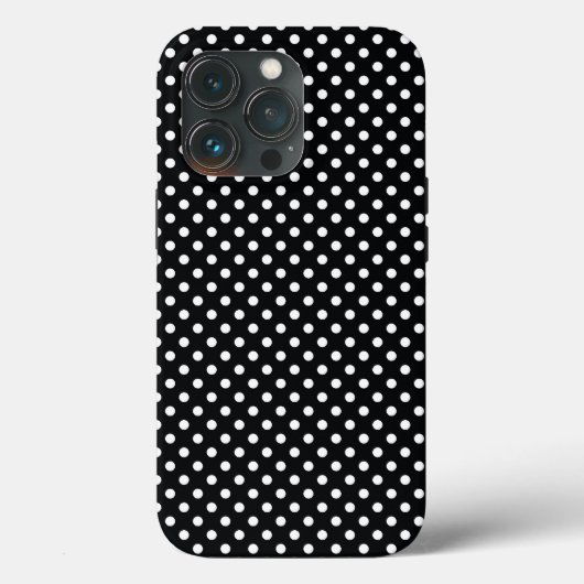 Zwart met witte haarpunten Case-Mate iPhone case (Achterkant)