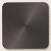 Zwart metaal onderzetter (Voorkant)