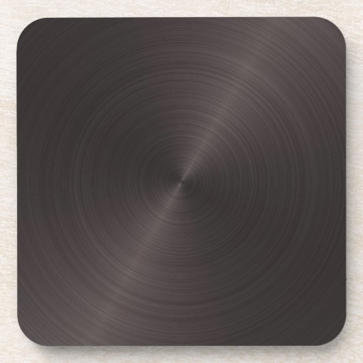 Zwart metaal onderzetter (Voorkant)