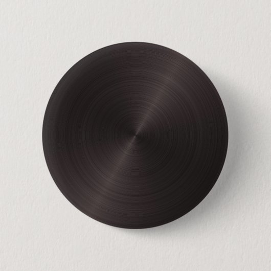 Zwart metaal ronde button 5,7 cm (Voorkant)