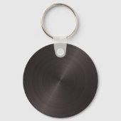 Zwart metaal sleutelhanger (Voorkant)