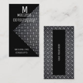 Zwart & Metaal Visitekaartje 2 (Voorkant / Achterkant)