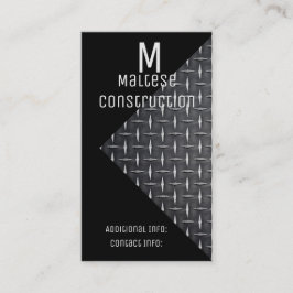Zwart & Metaal Visitekaartje 2