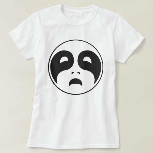 Zwart Metal Sad T-shirt (Design voorkant)