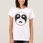 Zwart Metal Sad T-shirt (Voorkant)