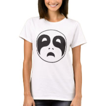 Zwart Metal Sad T-shirt