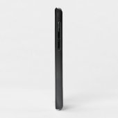 Zwart Minimalistisch Fotostudio Visitekaartje Case-Mate iPhone Case (Achterkant/links)