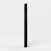 Zwart Minimalistisch Fotostudio Visitekaartje Case-Mate iPhone Case (Achterkant/rechts)