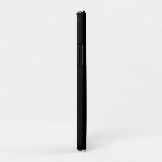 Zwart Minimalistisch Fotostudio Visitekaartje Case-Mate iPhone Case (Achterkant/rechts)