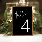 Zwart Minimalistisch Script Vrijgezellenfeest Plat Kaart