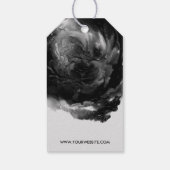 Zwart Modern Boutique Clothing Business Hang Label Cadeaulabel (Achterkant)