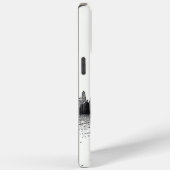 Zwart Modern Cityscape Stedelijke Architectuur Case-Mate iPhone Case (Achterkant / Rechts)