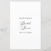 Zwart Modern Eenvoudig Script Game Emoji Pictionar (Achterkant)